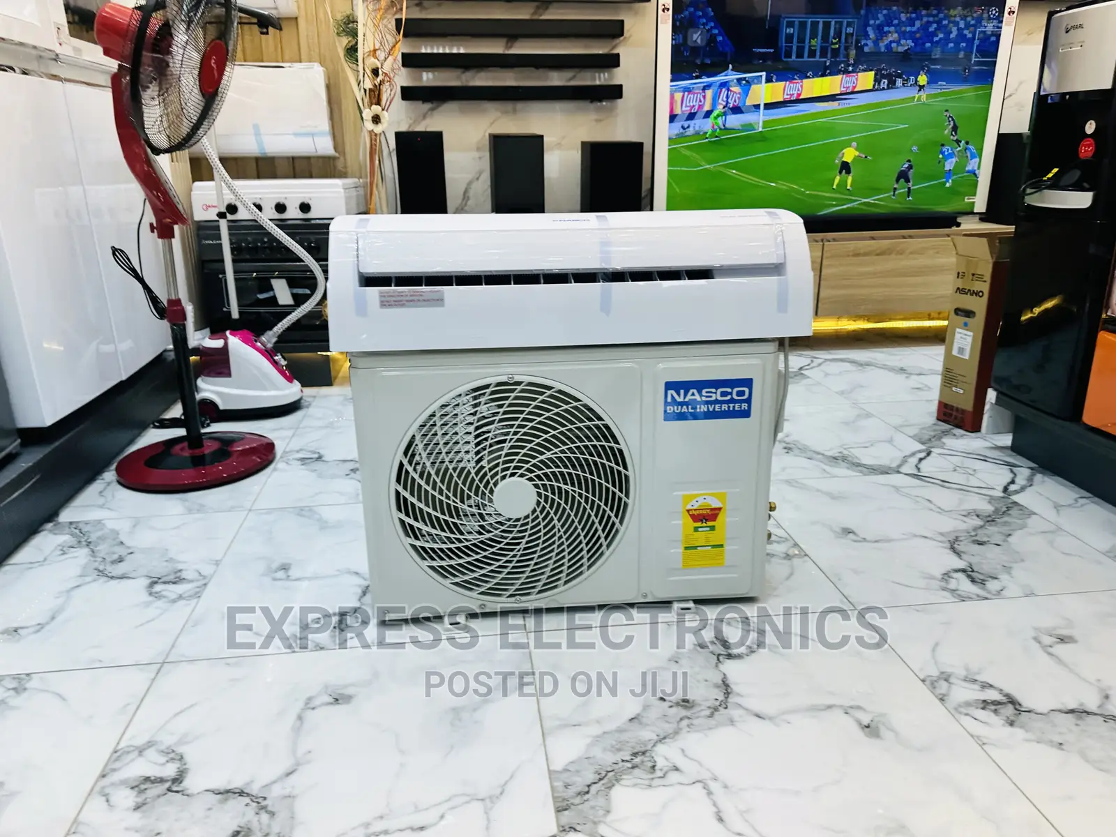 1.5hp Split R410 Gas Dual Inverter Nasco AC White