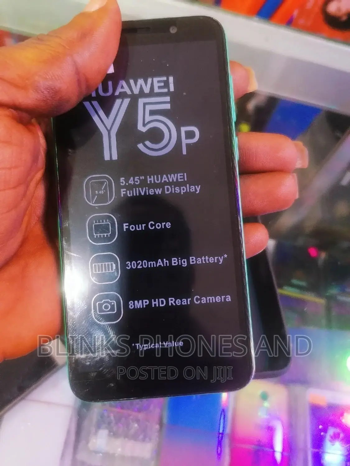New Huawei Y5p 32 GB Green