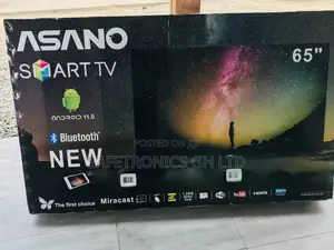 Asano 65 Inches Glossy LED Smart UHD Bluetooth Tv