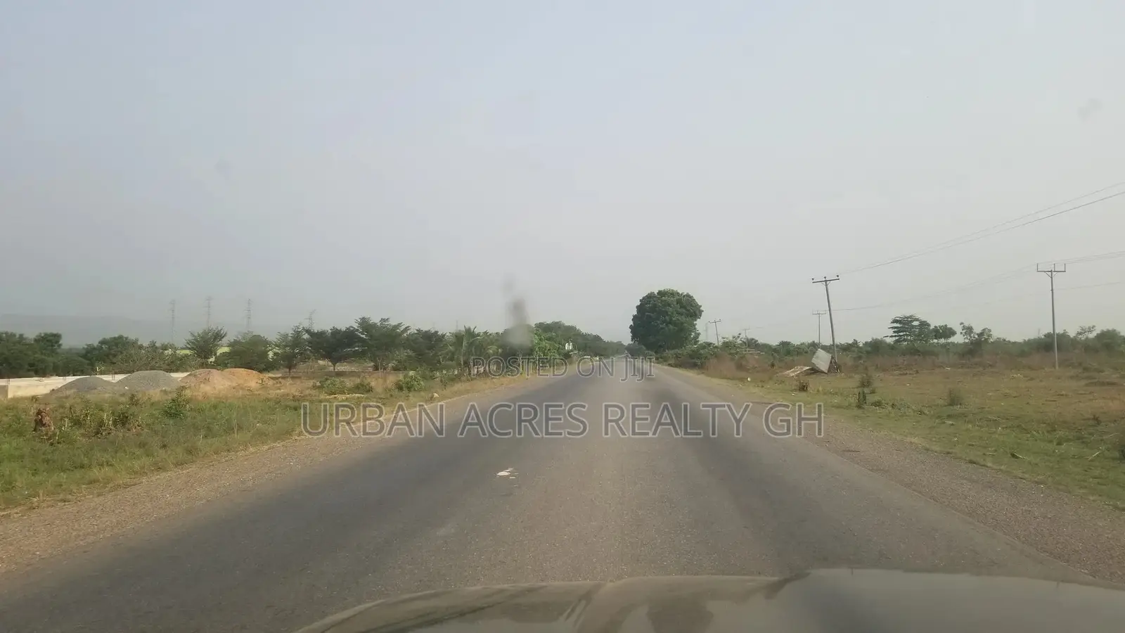 TEMA - AKOSOMBO ROAD, AKUSE _ 4 Plots Commercial Land