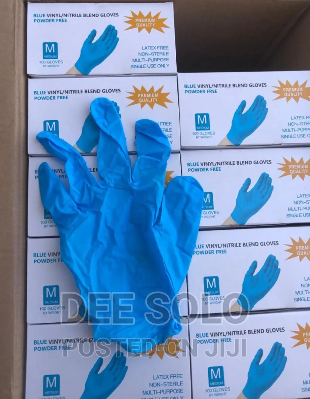 Nitrile Disposable Examination Gloves