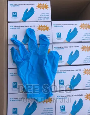 Nitrile Disposable Examination Gloves