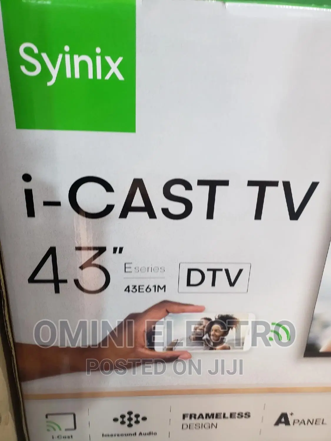 Brand New 43 Synix Digital Satellite I Cast Tv
