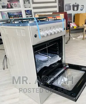 Reliable Volcano 50x50 Inox Gray 4 Gas Cooker + Oven 