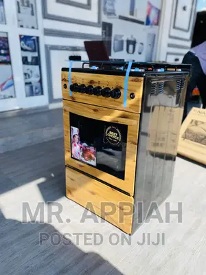 Fabulous Volcano 4gas Cooker🍁With Oven Ignition(Lightwooden)