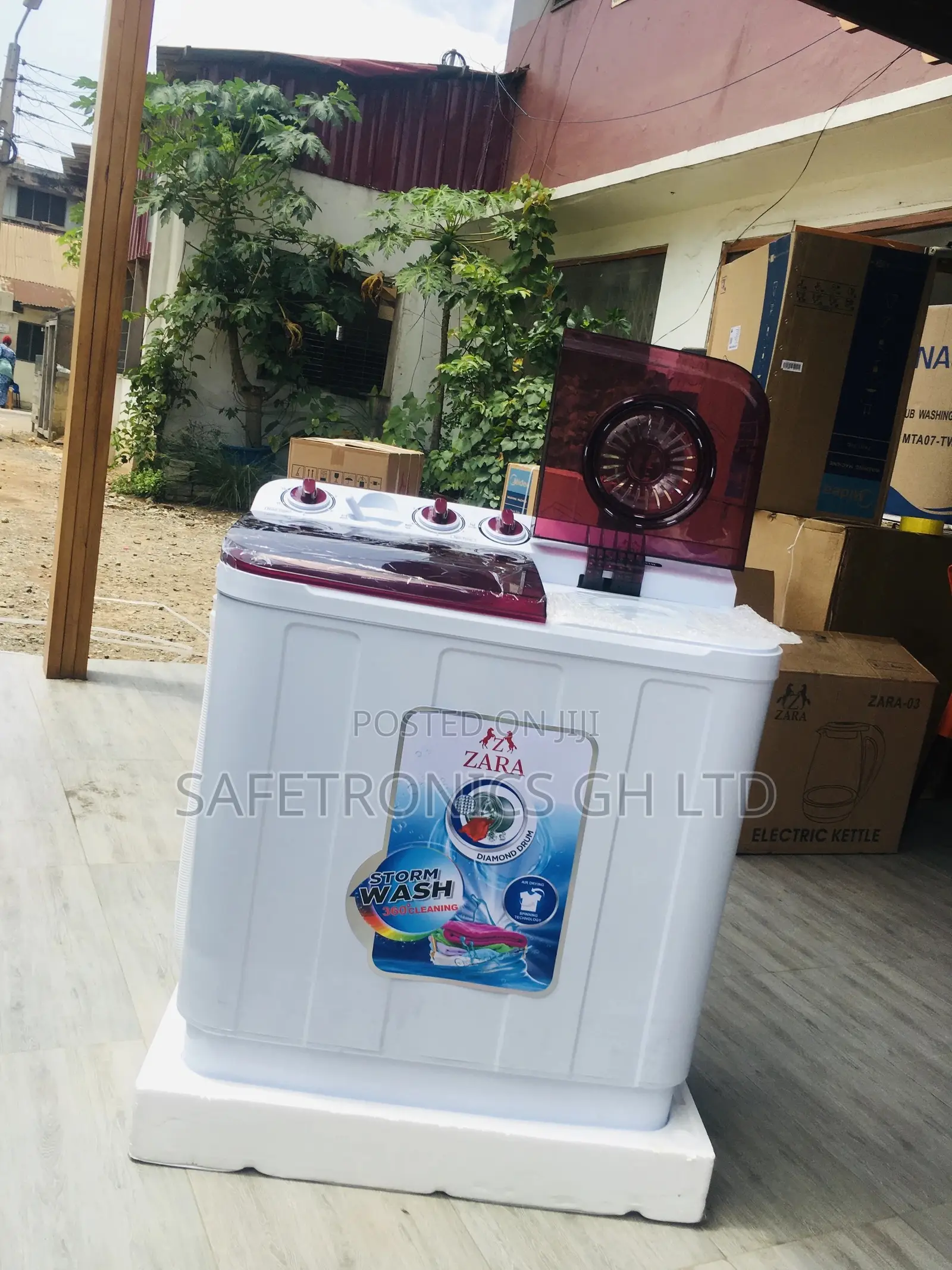 7kg Zara Washingmachine Topload Semiautomatic 