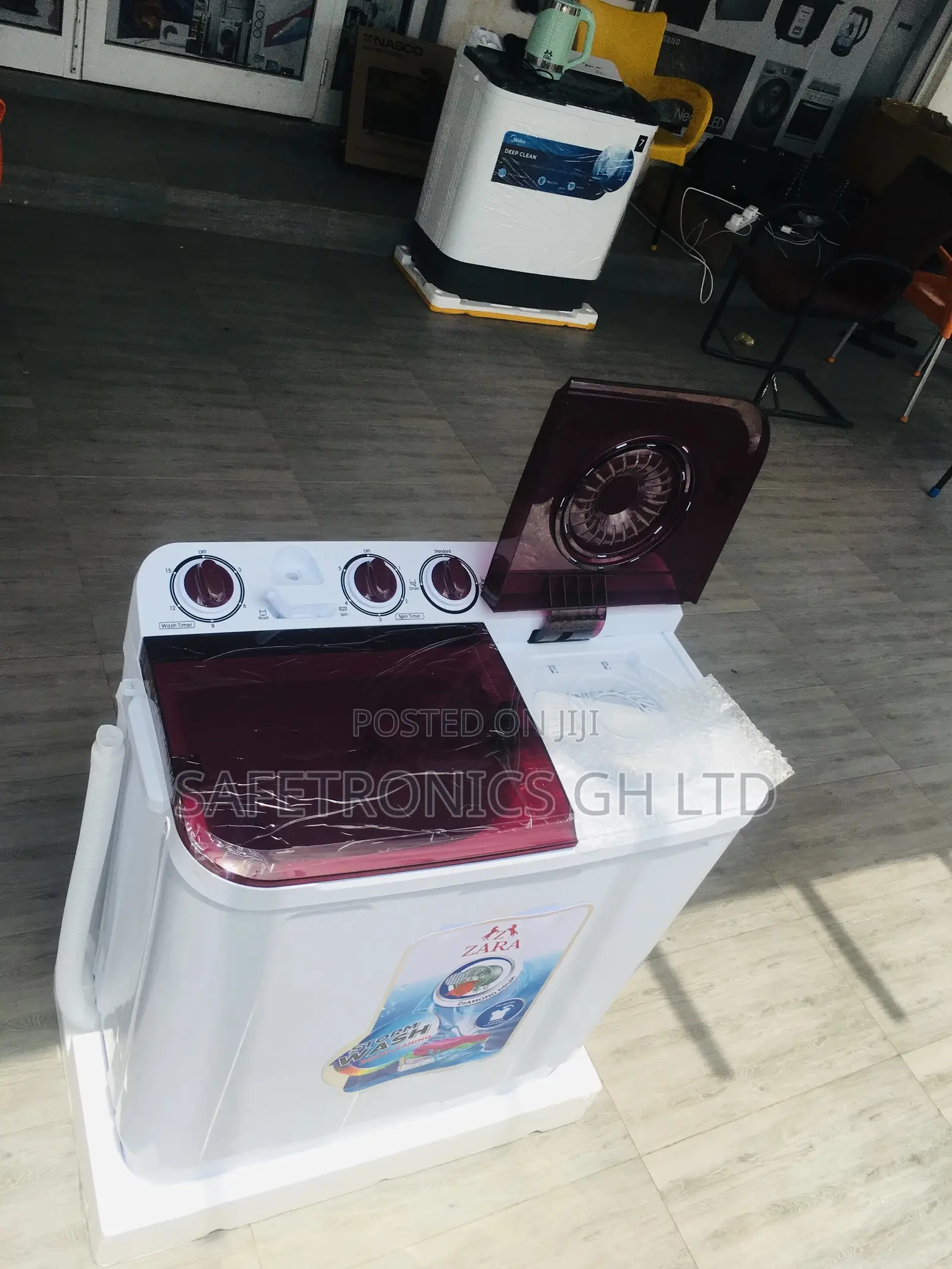 Authentic Zara 7kg Washingmachine Topload Semiautomatic
