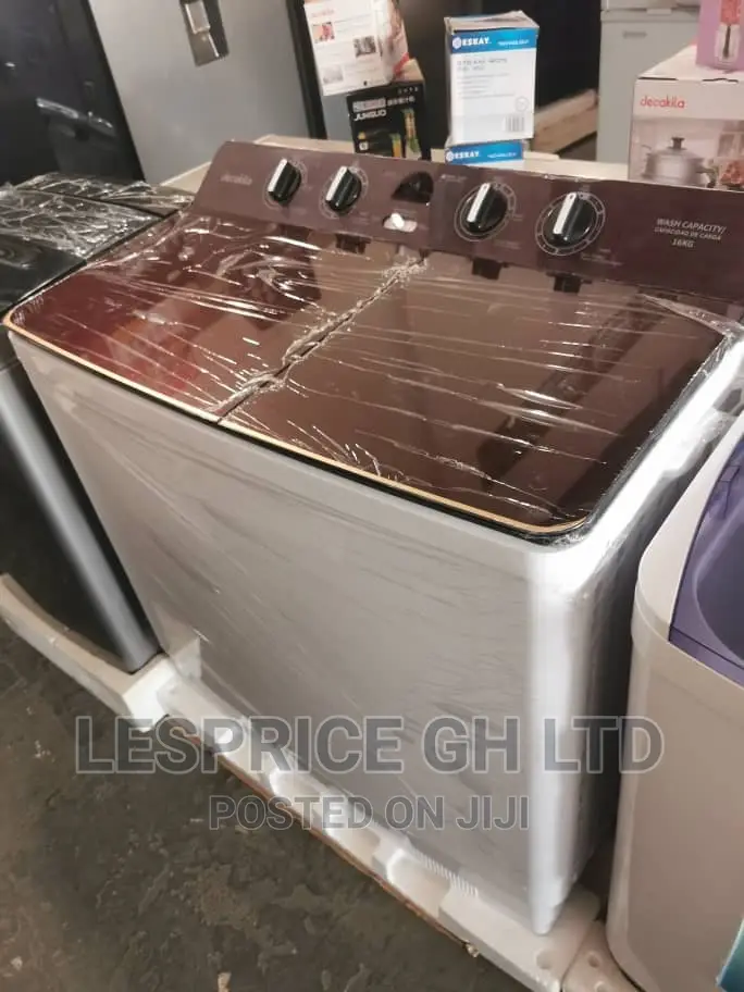 Decakila 16kg Twin Tub Semi Automatic Washing Machine
