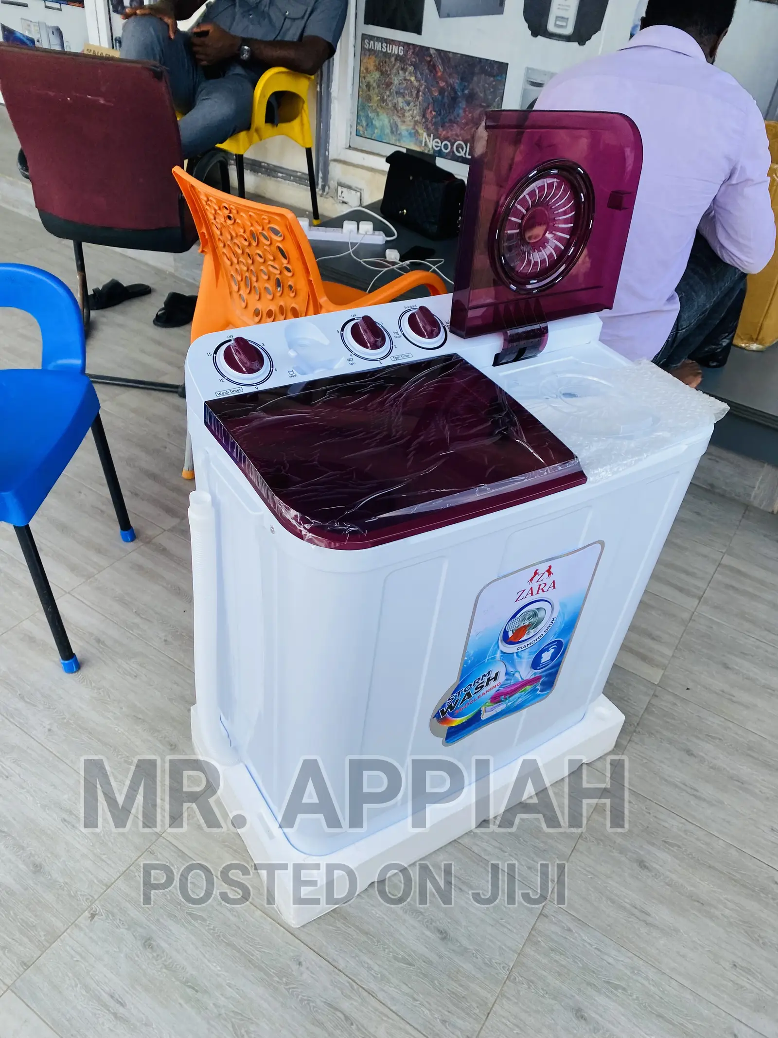 Fine Zara Top Load Washing Machine With Spin/Dry 