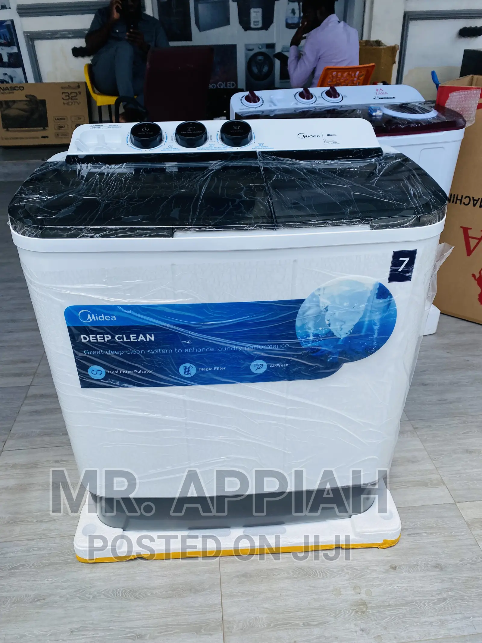 Classic Midea 7kg Top Load Washing Machine 
