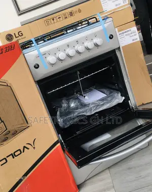 Rotisserie 4 Gas Sliver Volcano Oven With Grill Inox Gray