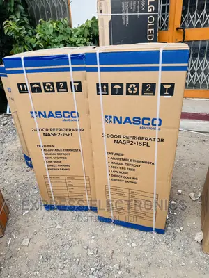 High Quality Nasco Nasdf2-16fl Double Door Fridge