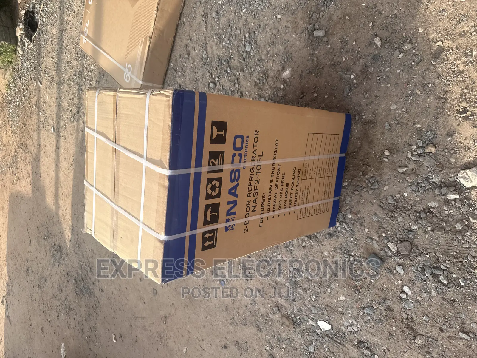 Nasf2-10 High Quality Grey Nasco Doubledoor Table Top Fridge
