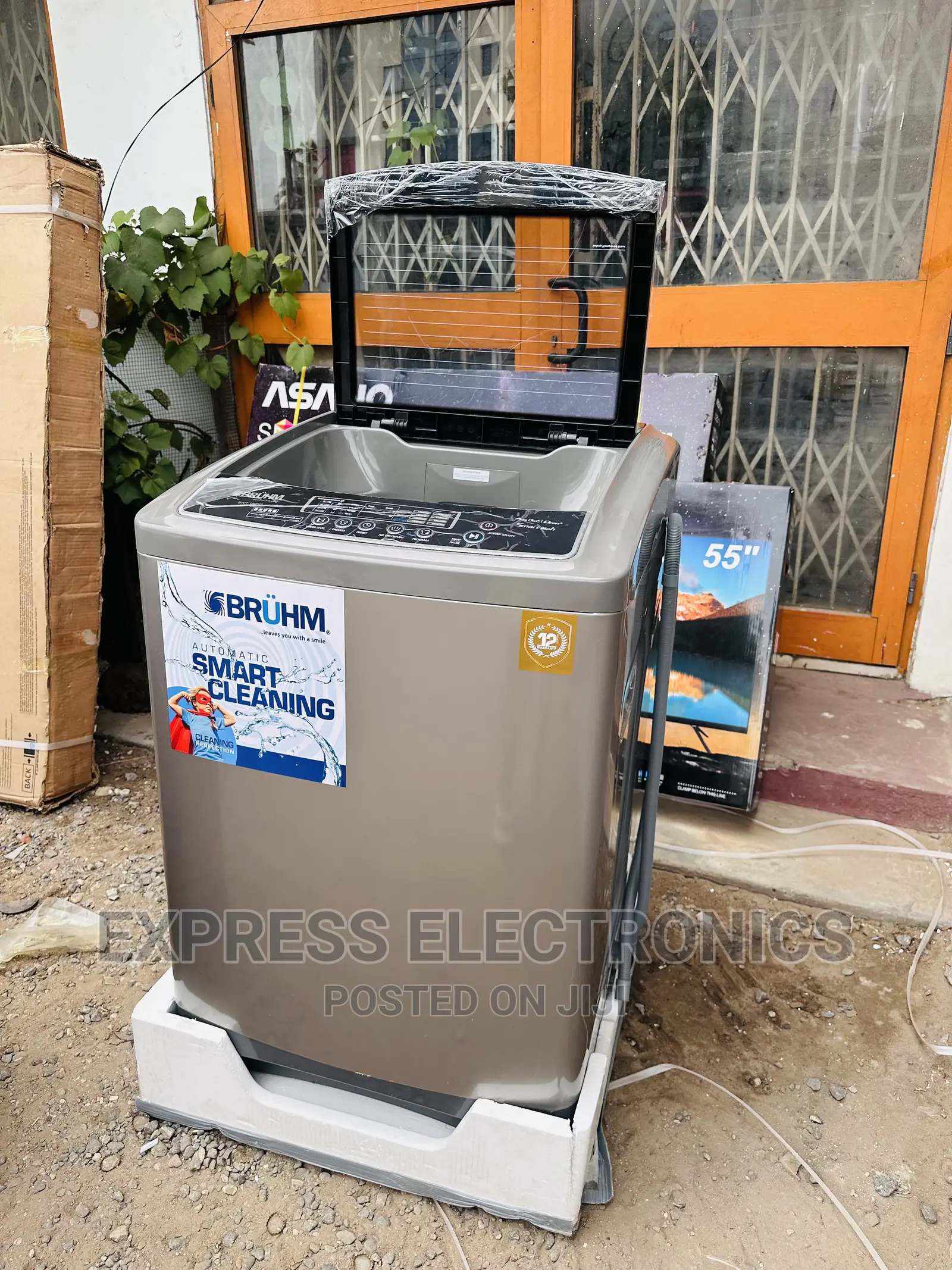 Wast Fast With Bruhm BBWT-120SG Washing Machine