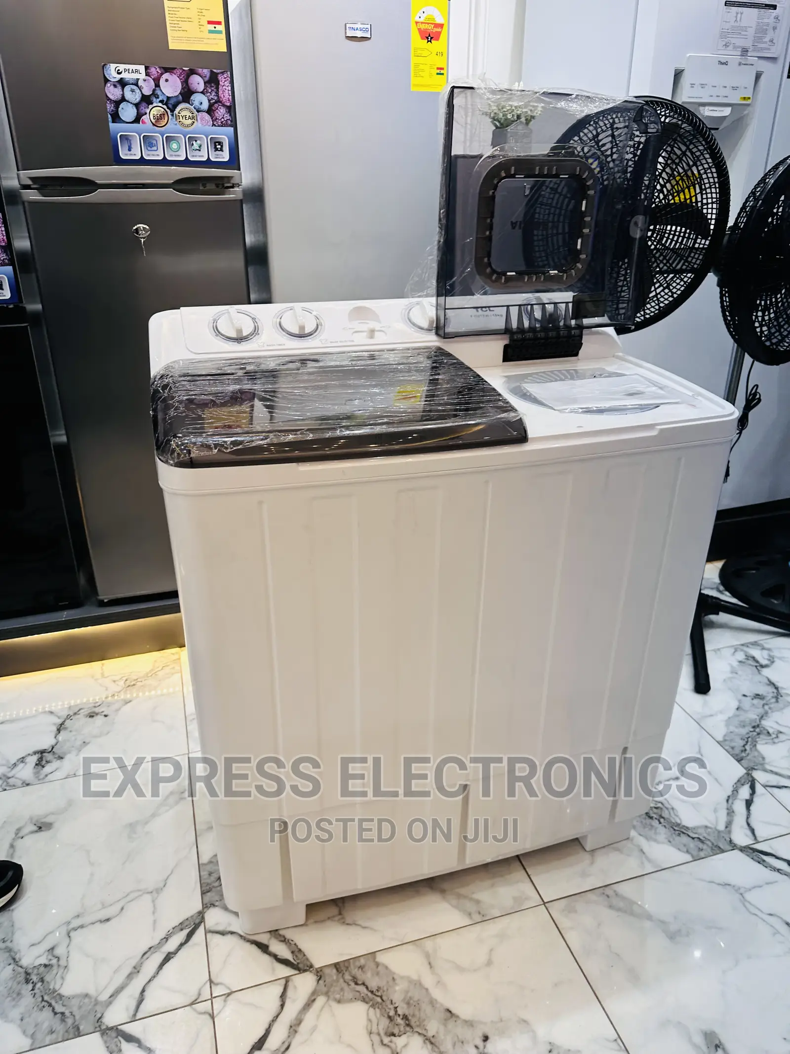 Double Water Inlet TCL Topload Washing Machine 10kg