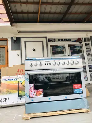 Oven With Grill 5 Gas 60x90 Ferre  Sliver Cooker