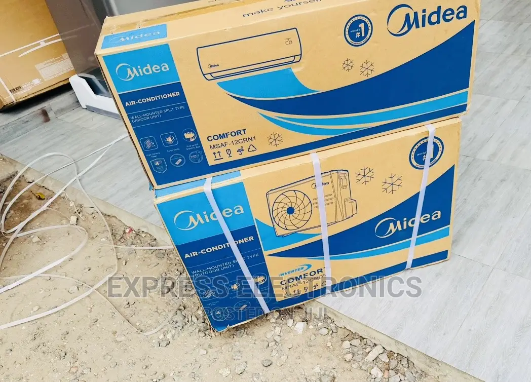 The Cheapest Midea 3hp Split R410 Gas AC White