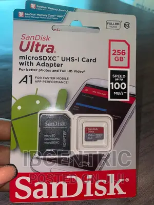 Sandisk Ultra 256GB SD Card