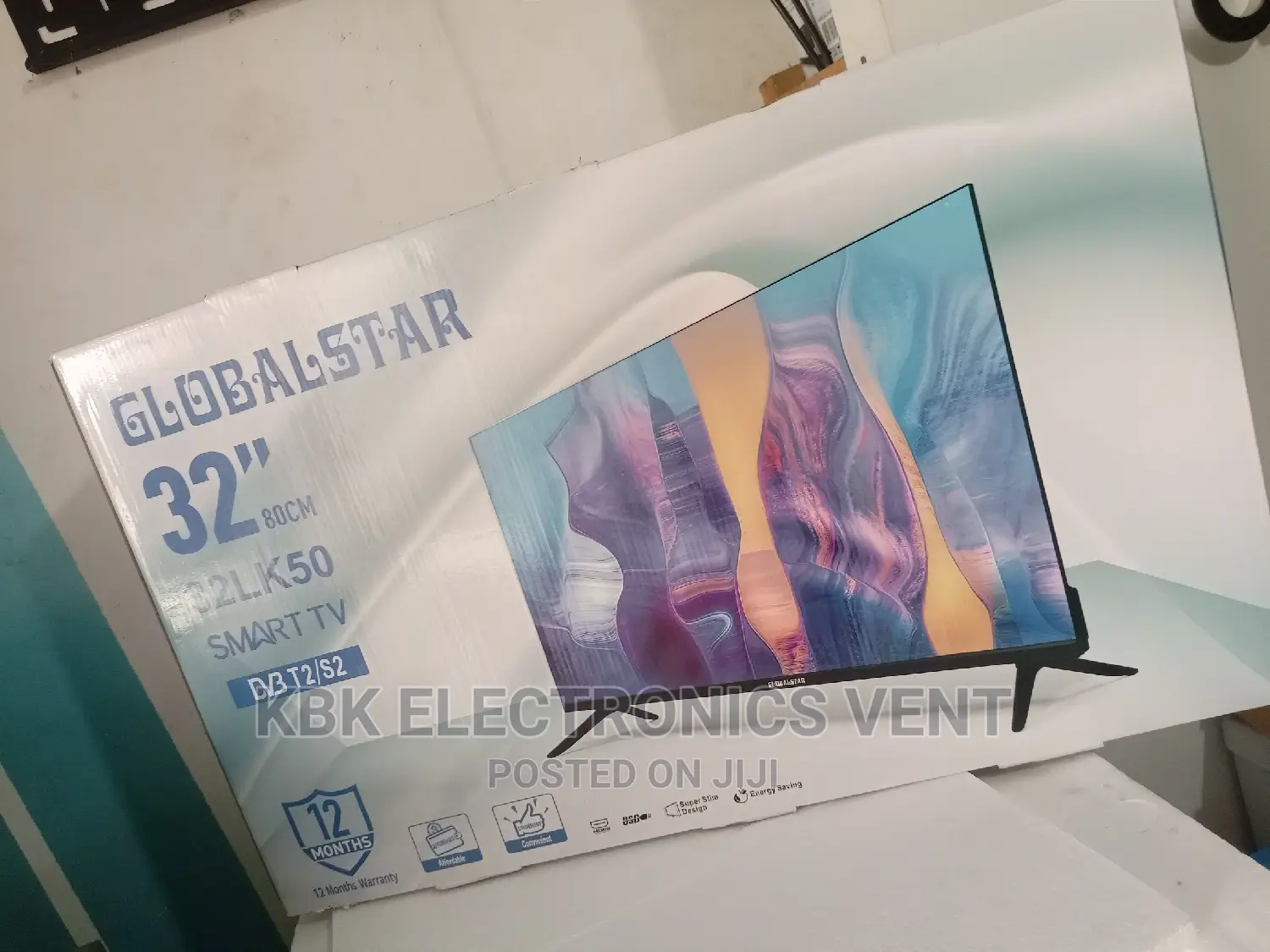Global Star 32" Smart Android Satellite Digital Led TV
