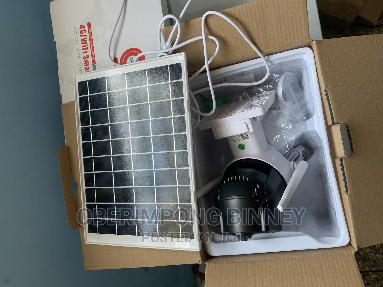 CCTV Solar Wifi/ 4g Camera( Wifi Version)(Not Sim Version)