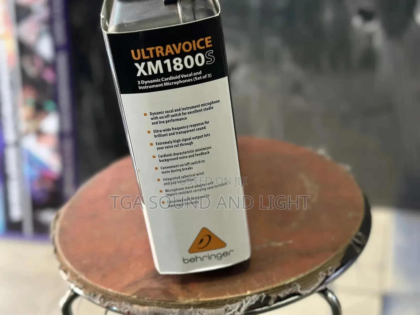 Behringer 3 Handheld Microphone Set (Ultravoice Xm1800s)