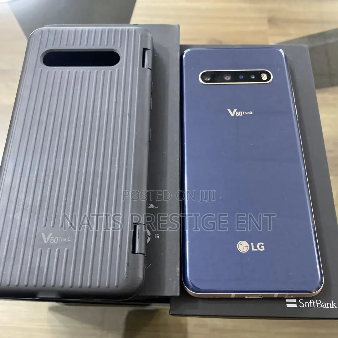 New LG V60 ThinQ 5G 128 GB Black