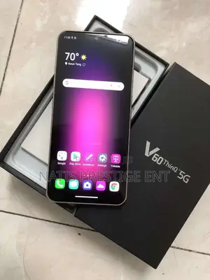 New LG V60 ThinQ 5G UW 128 GB Black
