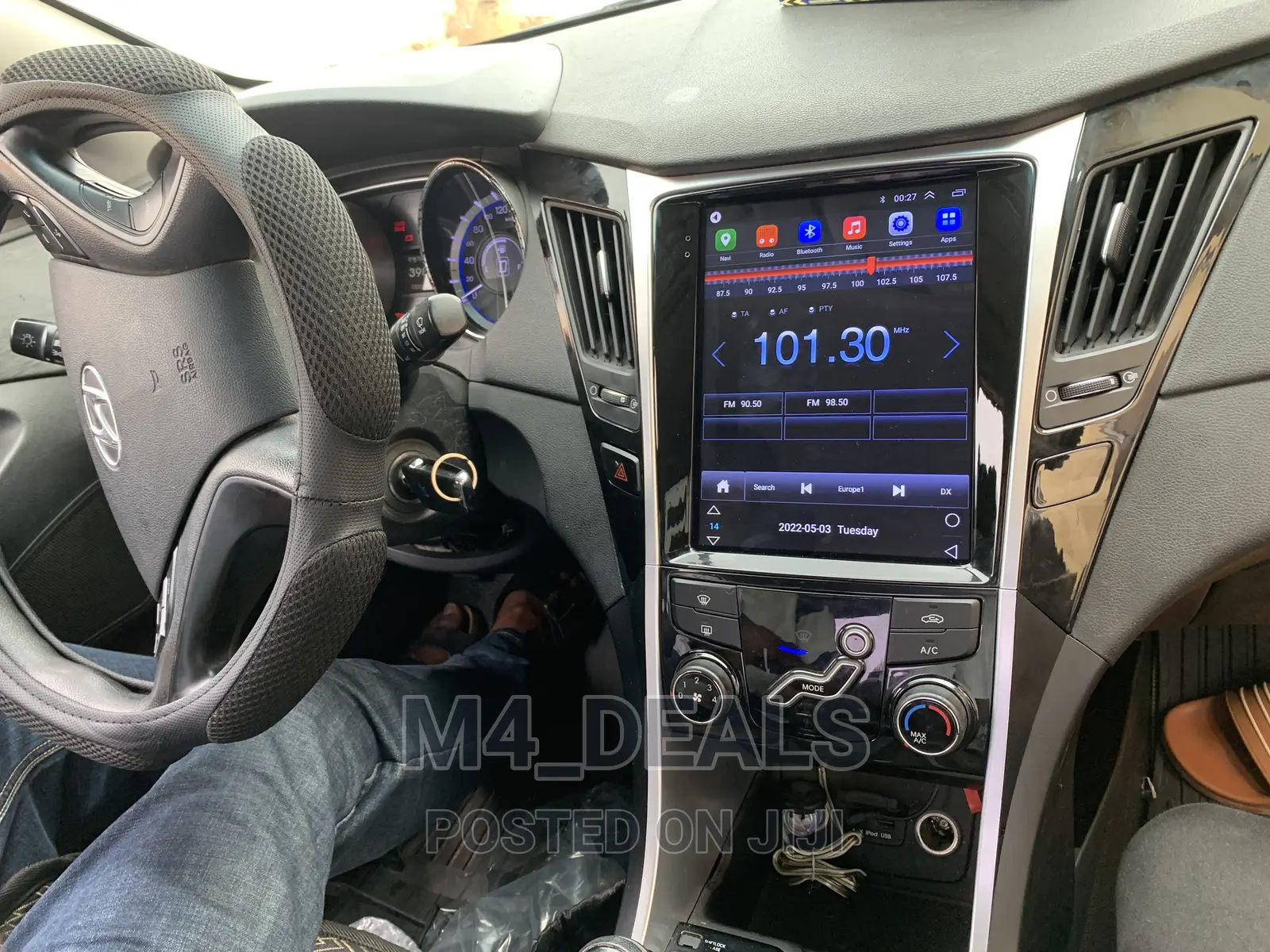 Hyundai Sonata 2012 Original Tesla Android Stereo System