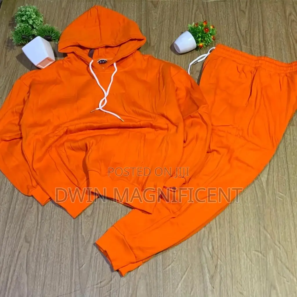 Plain Hoodie and Pant