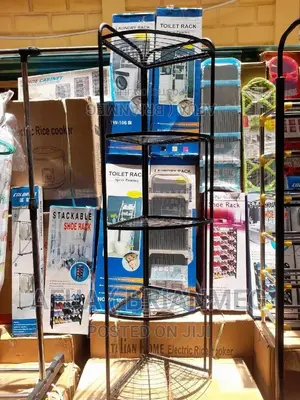 Pure Metallic Corner Shelf