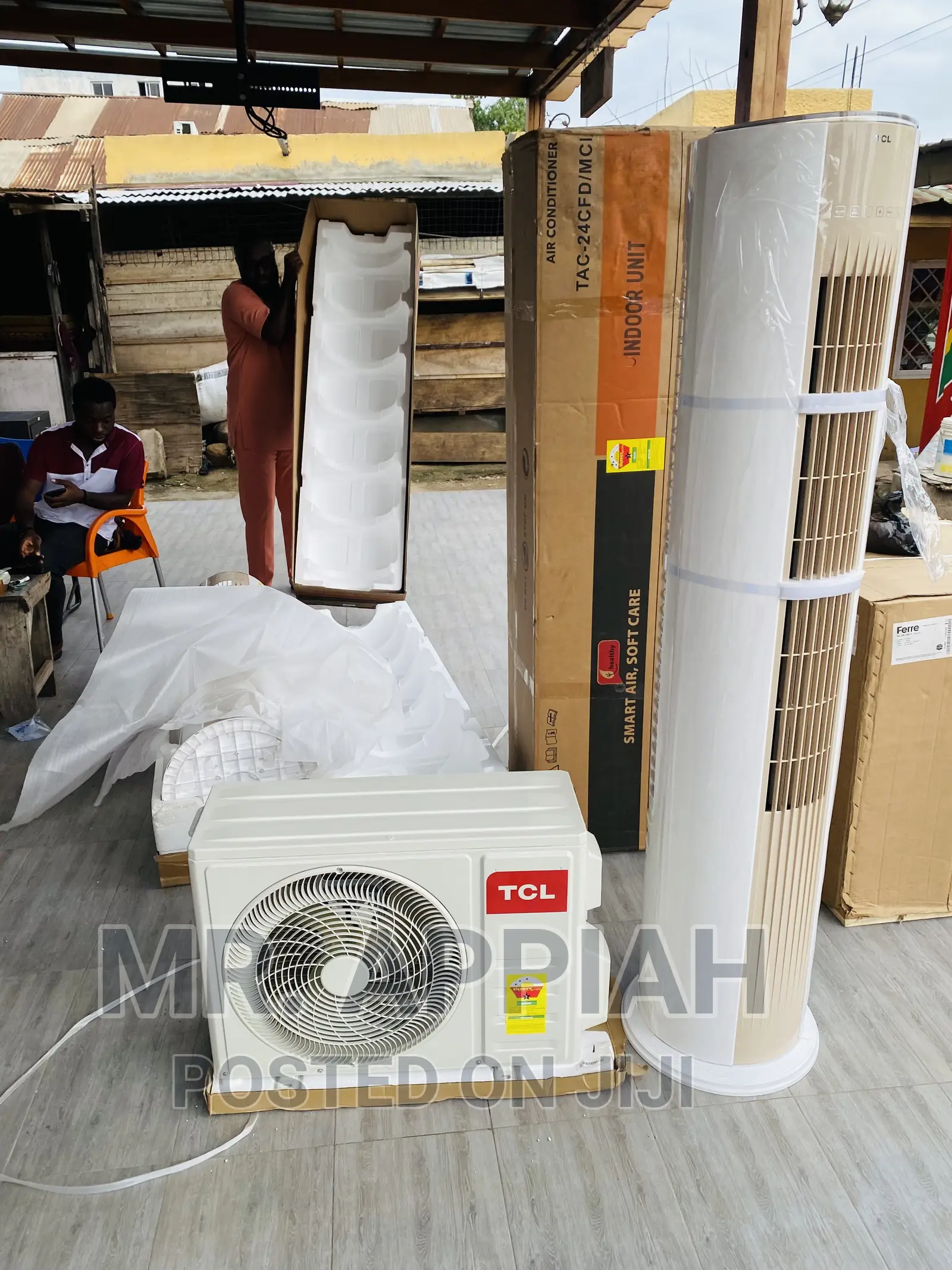 2.0hp Floor Standing TCL Air Conditioner(White).