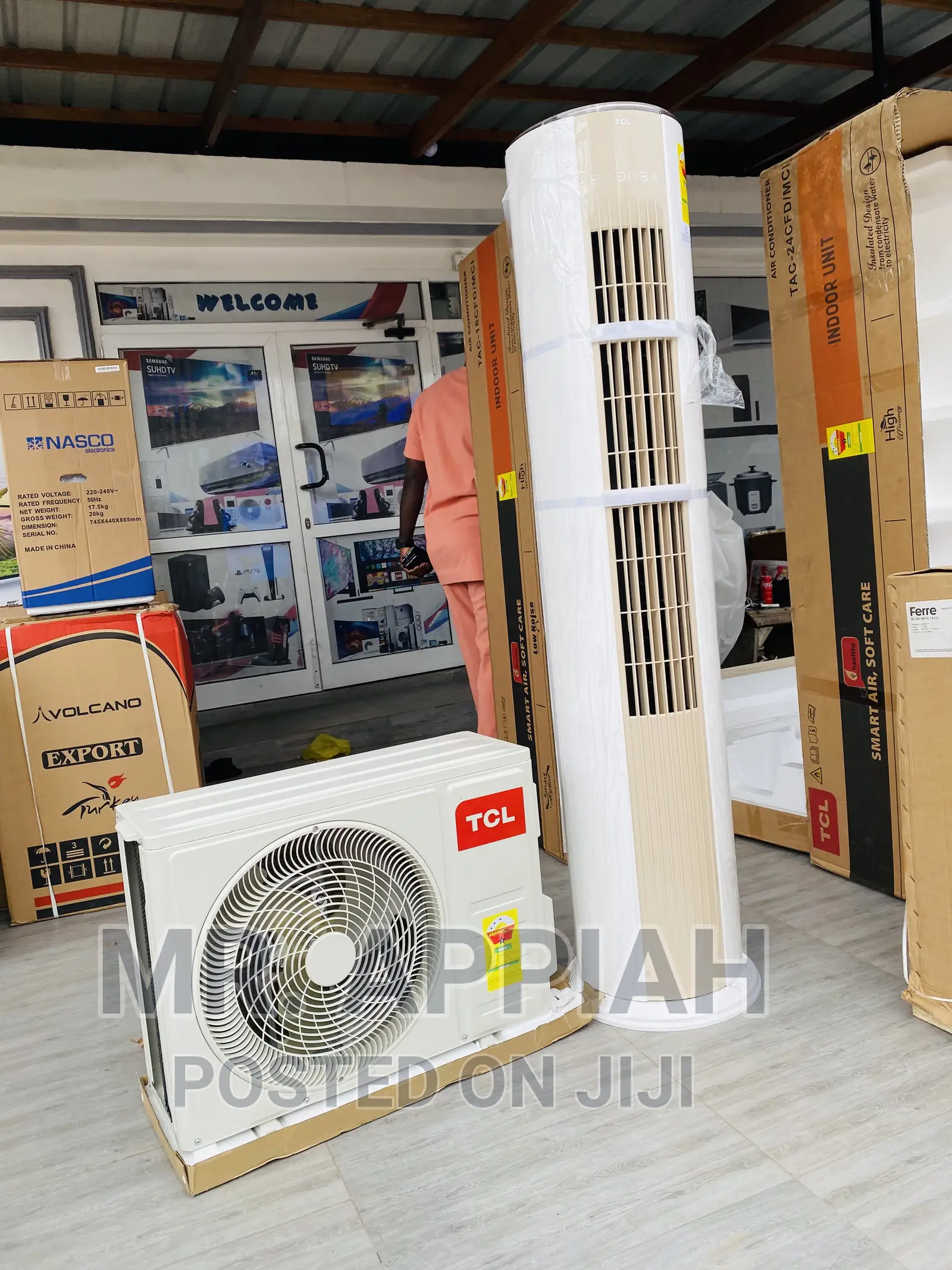 Quality Yet Affordable TCL Tower Air Conditioner(White) 
