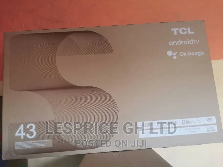 TCL 43” Smart Android Ok Google TV