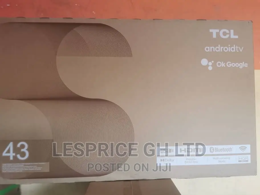 TCL 43” Android High Resolution TV