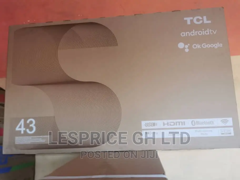TCL 43” Android TV Wi-Fi-Bluetooth