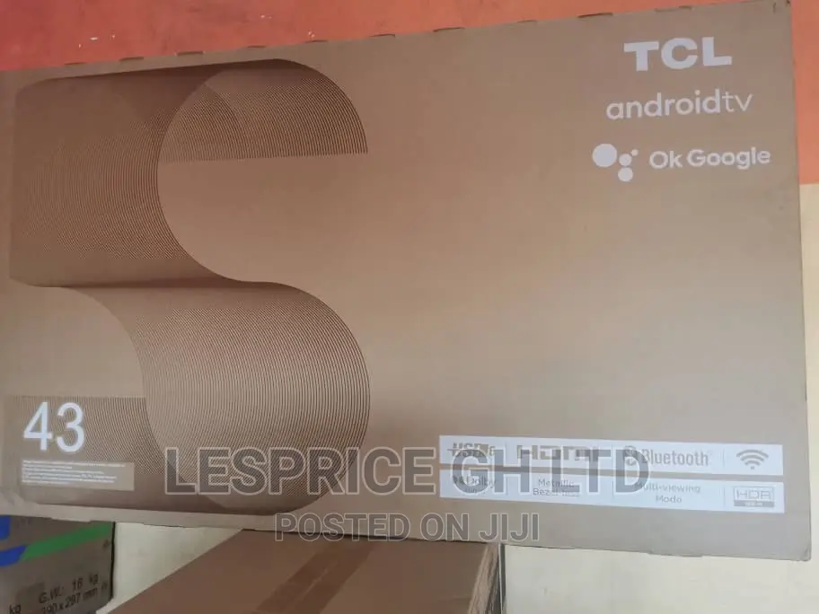 TCL 43” Android Smart TV Exclusive One!