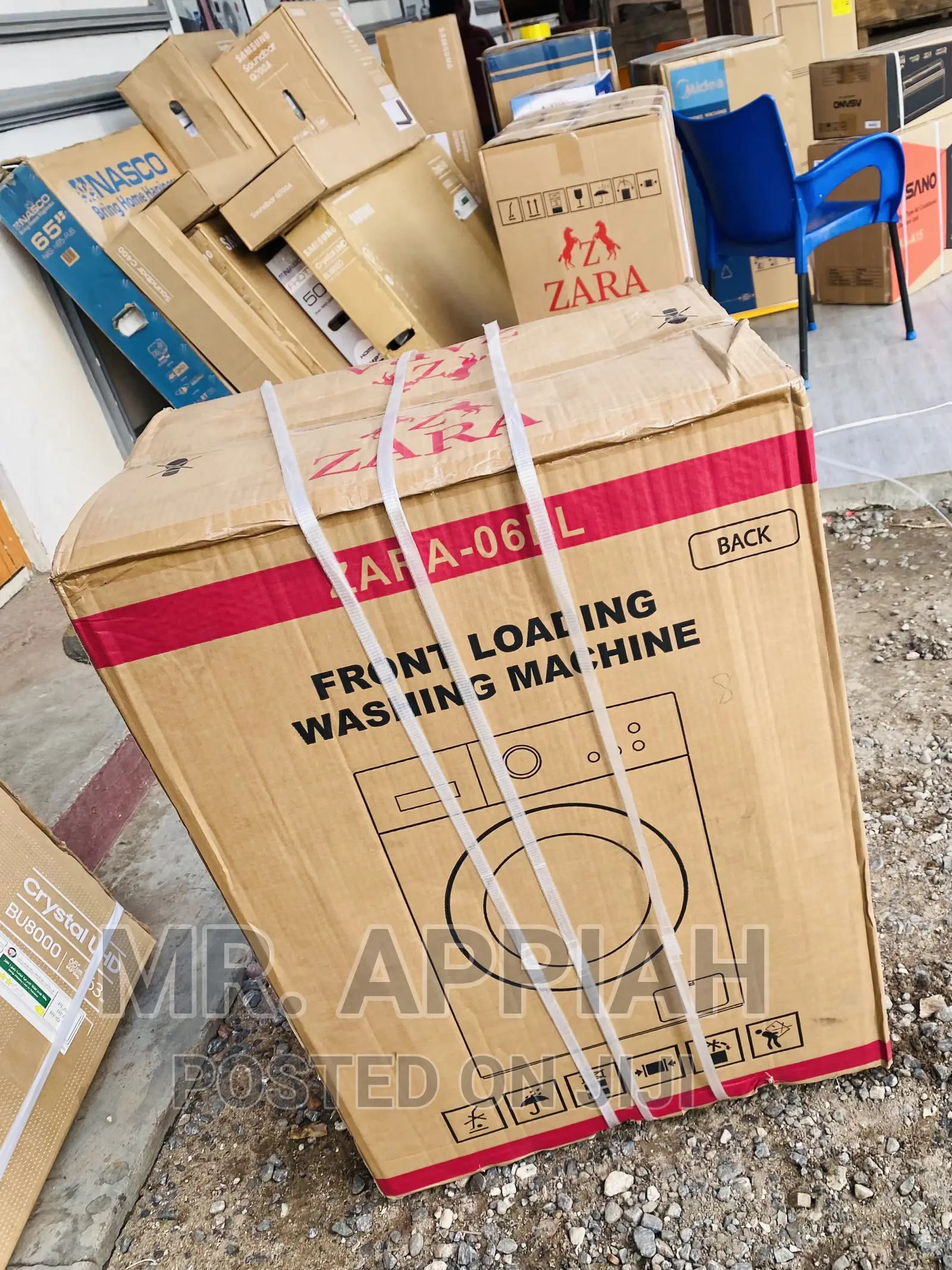 Latest and Affordable Zara Front Load Washing Machine(6kg)