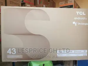 TCL 43” Android Smart Wi-Fi Bluetooth TV