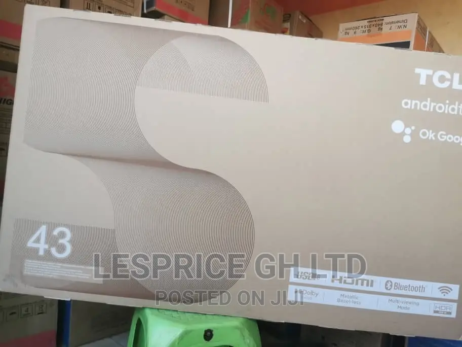 TCL 43” Android Smart Quality Power TV