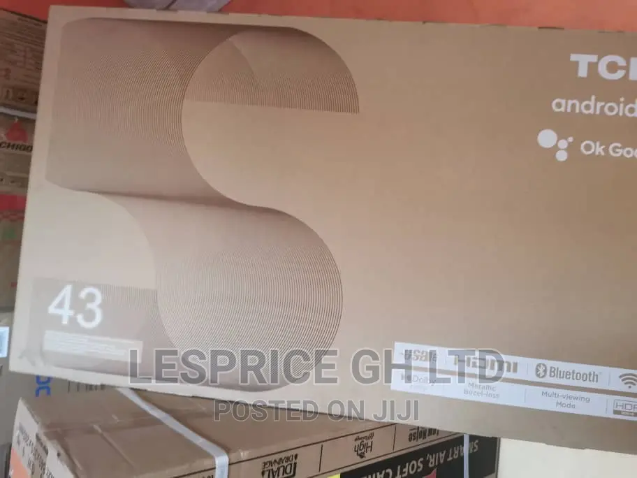 TCL 43” Android Smart TV Bluetooth