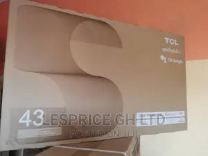TCL 43” Android Smart TV Bluetooth