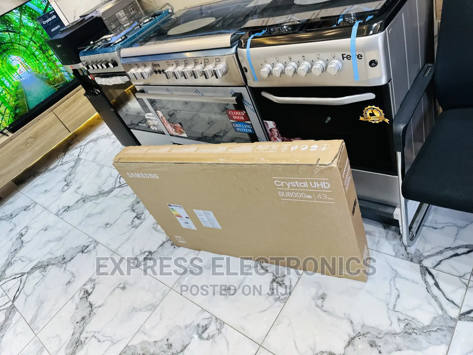 Experience the Real Sound Samsung 43”Cu7172 UHD Smart