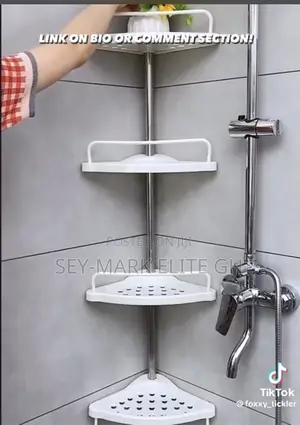 Bathroom Corner Rack Organizer