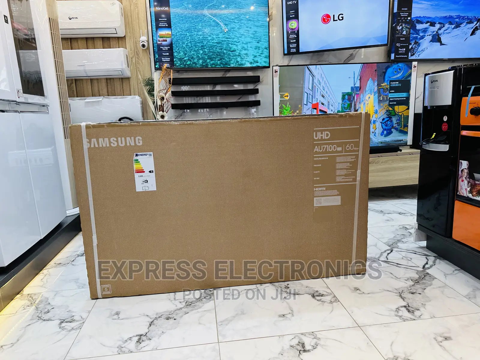 Experience the Real Sound Samsung UHD Smart 60”Au7172