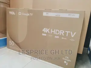 Edgeless Design:TCL 50” Android Smart TV
