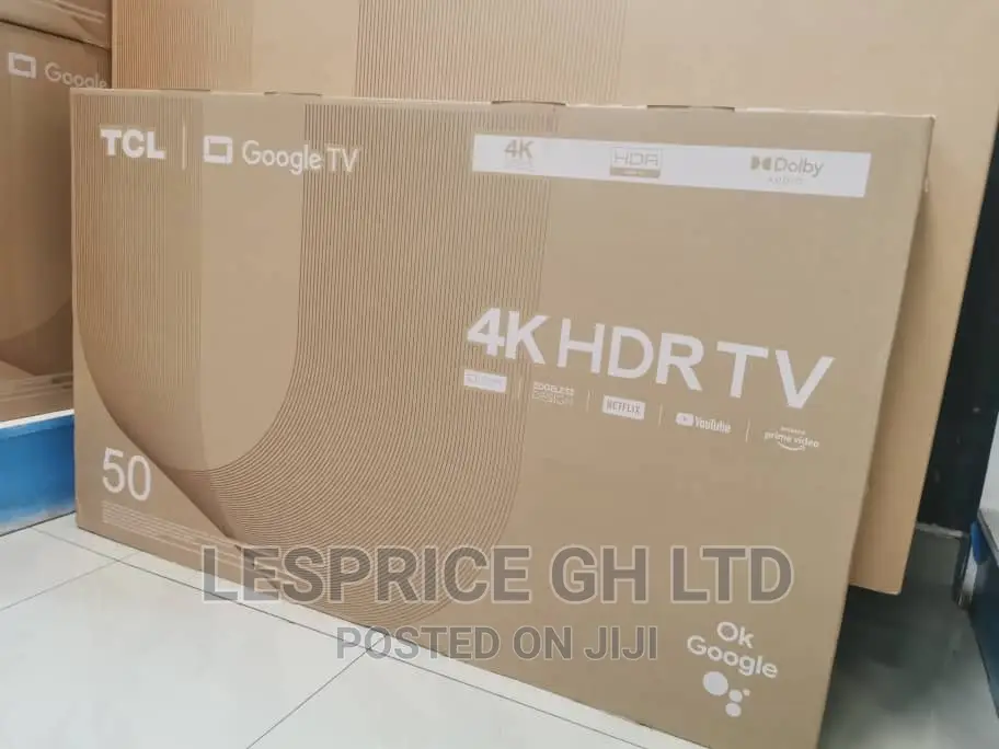 Edgeless Design:TCL 50” Android Smart TV