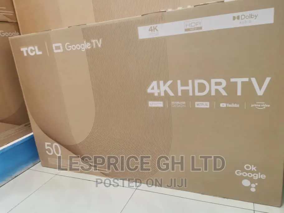 TCL 50” Android Smart Ok Google Bluetooth TV