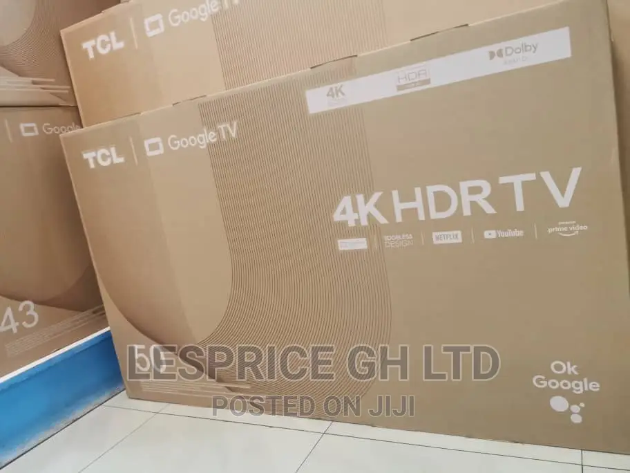 TCL 50” Android Smart TV Bluetooth Ok Google