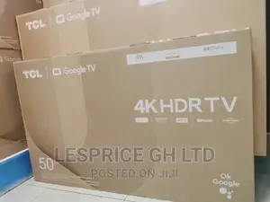 TCL 50” Android Smart TV//Quality Screen Enhancer