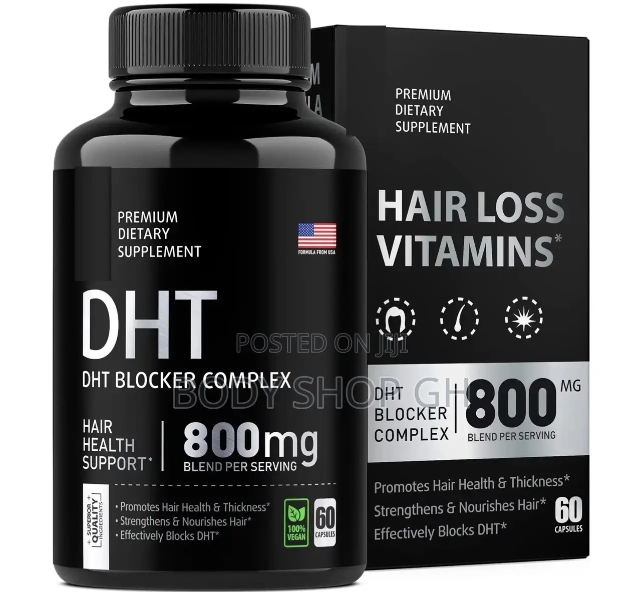 DHT Blocker - Biotin +Saw Palmetto ( Hairloss Treatment)